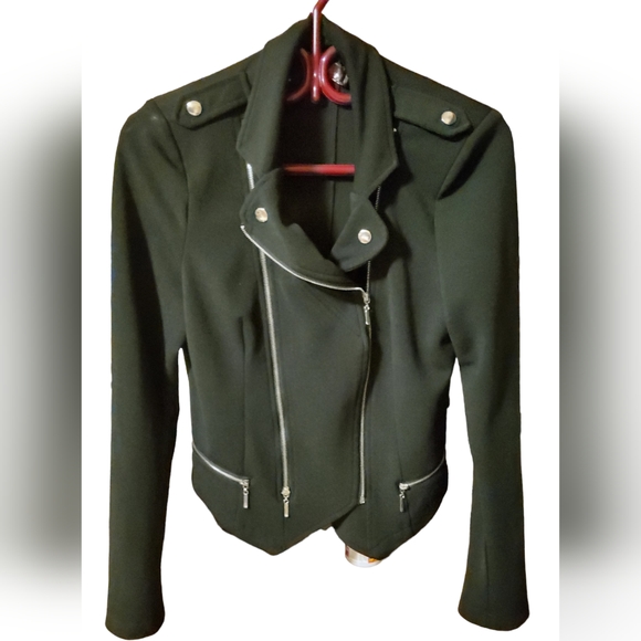 Ann Taylor Unlined Moto Jacket - Picture 2 of 5